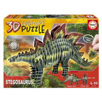 EDUCA 3D puzzle Stegosaurus 89 dílků