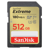 SanDisk SDXC karta 512GB Extreme SDSDXVV-512G-GNCIN