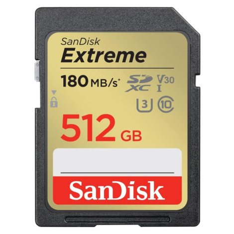 SanDisk SDXC karta 512GB Extreme SDSDXVV-512G-GNCIN