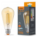 LED žárovka filament AMBER - E27 - 6W - ST64 - stmívatelná - teplá bílá