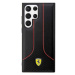 Ferrari FEHCS23LPCSK hard silikonové pouzdro Samsung Galaxy S23 ULTRA 5G black Perforated 296 P