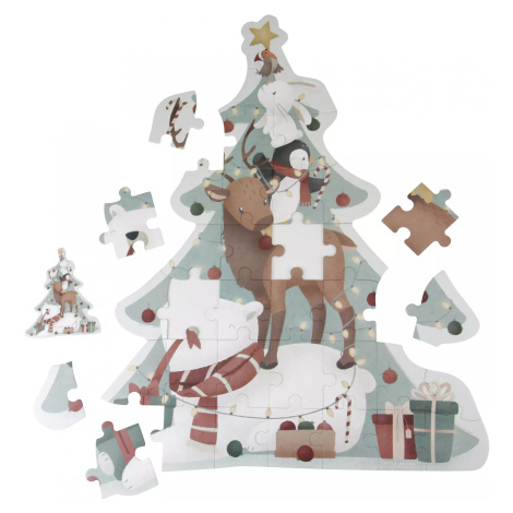 Puzzle vánoční XL Little Dutch