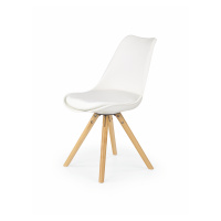 Jídelní židle K201, bílá