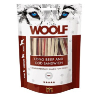 Woolf Soft Long Beef and Cod Sandwich 100 g