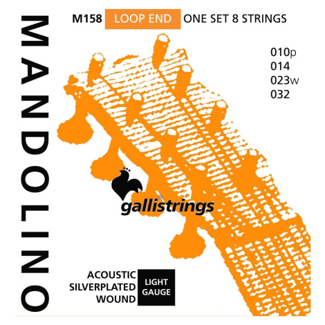 Galli M158 Mandolino Silverplated