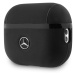 Kožené pouzdro Mercedes pro AirPods Pro 2, černá