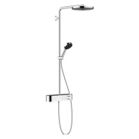 HANSGROHE Pulsify S Sprchový set s termostatem, průměr 26 cm, 3 proudy, chrom 24220000