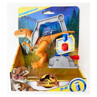 Fisher price imaginext atrociraptor tiger, mattel gvv95