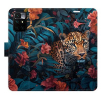 iSaprio Flip pouzdro Flower Jaguar 02 pro Xiaomi Redmi 10