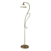 Podlahová elegantní lampa klasického stylu,E27 1X MAX 60W,bronz