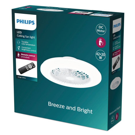 Philips Philips Amigo stropní ventilátor s LED osvětlením