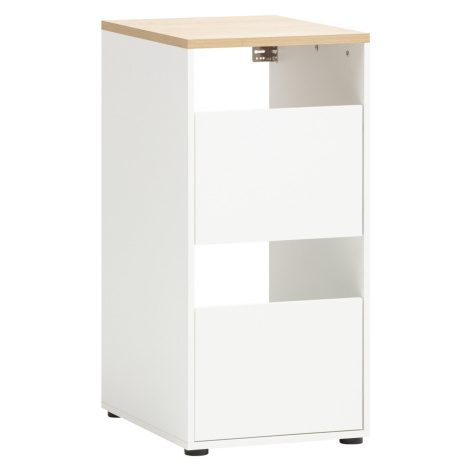 Schildmeyer Skříňka k pračce »Solea« (2x žlab na prádlo, výška 95,8 cm, matná bílá)