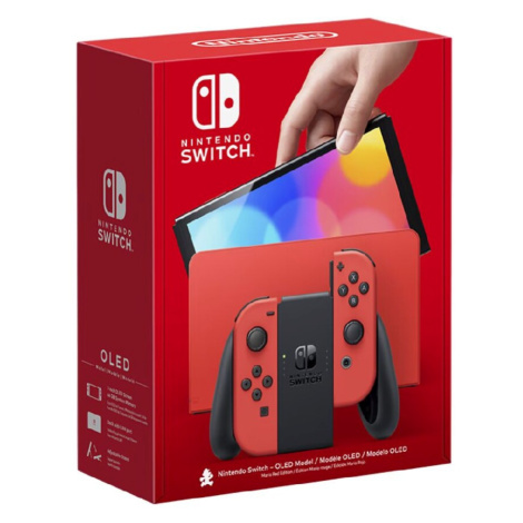 Nintendo Switch (OLED) Černá/červená