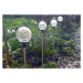Garthen 306 Zahradní LED solární lampa skleněné koule se změnou barvy