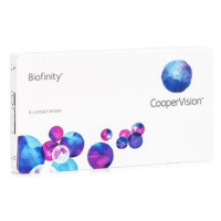 Biofinity (6 čoček) dioptrie: -6.50, zakřivení: 8.60