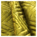 Přehoz na postel LUXURY 220x240 cm mustard/hořčicová Mybesthome