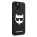 Karl Lagerfeld KLHMP14MSLCHBK hard silikonové pouzdro iPhone 14 PLUS 6.7" black Silicone Choupet