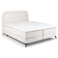 Béžová boxspring postel s úložným prostorem 160x200 cm Eclipse – Cosmopolitan Design