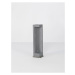 NOVA LUCE venkovní sloupkové svítidlo GRANTE šedý beton a hliník LED 5W 3000K 220-240V IP65 9790