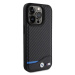 BMW hard silikonové pouzdro iPhone 15 PRO 6.1" black Leather Carbon