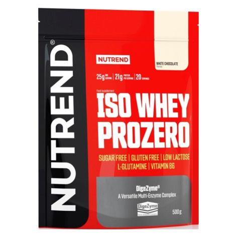 NUTREND ISO Whey prozero bílá čokoláda 500 g