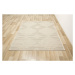 Šňůrkový koberec Panorama 8435 Romby - béžový / krémový