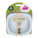 NIP GREEN line miska, 2ks, blue/light blue