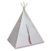 Infantastic 74164 Dětský stan teepee, růžovo/béžový, bez příslušenství