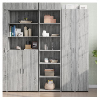 vidaXL Skříň highboard šedá sonoma 50 x 41 x 185 cm kompozitní dřevo