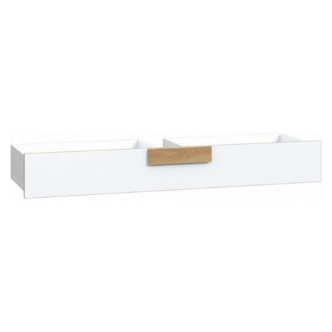 Zásuvka pod postel Arkina 144 cm, dub artisan/bílá BAUMAX
