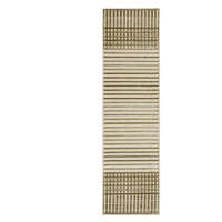 Flair Rugs koberce Běhoun Verve Elton Stripe Green - 60x240 cm