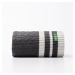 Pletená tmavě šedá deka United Colors of Benetton 100% bavlna / 140 x 190 cm