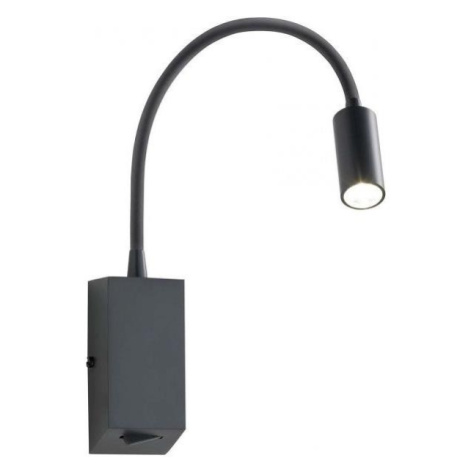 Redo Redo 01-1194 - LED Flexibilní lampička HELLO LED/3W/230V černá