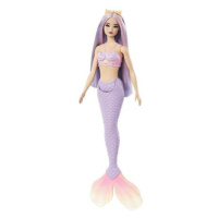 Mattel Barbie POHÁDKOVÁ MOŘSKÁ PANNA - FIALOVÁ