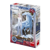 FROZEN II 100XL neon Puzzle NOVÉ