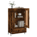 vidaXL Skříň highboard kouřový dub 69,5 x 31 x 115 cm kompozitní dřevo