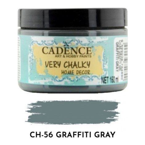 Křídová barva Cadence Very Chalky 150 ml - graffiti gray šedá grafitová Aladine