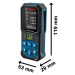 Digitální laserový měřič Bosch GLM 50-27 CG 0601072U01