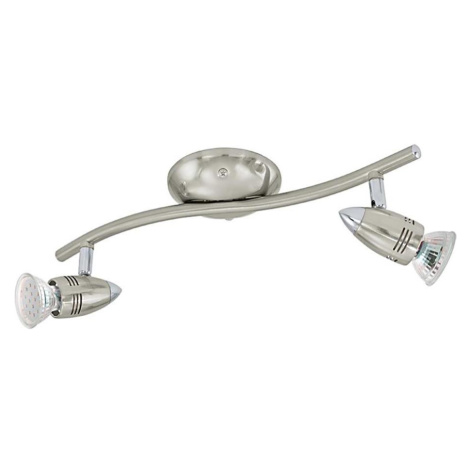 Eglo 78023 - LED Bodové svítidlo MAGNUM 2xGU10/3W/230V 3000K matný chrom 78023