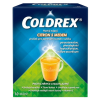 COLDREX Horký nápoj s citronem a medem 10 ks