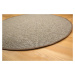 Vopi koberce Kusový koberec Nature světle béžový kruh - 120x120 (průměr) kruh cm