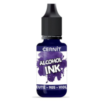 Alkoholový inkoust CERNIT 20 ml - modrofialový