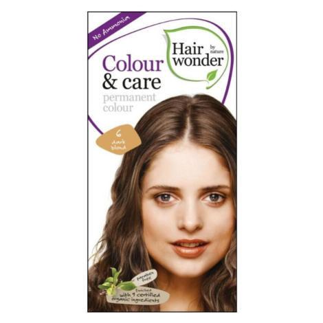 HAIRWONDER Dlouhotrvající barva tmavě blond 6 100 ml