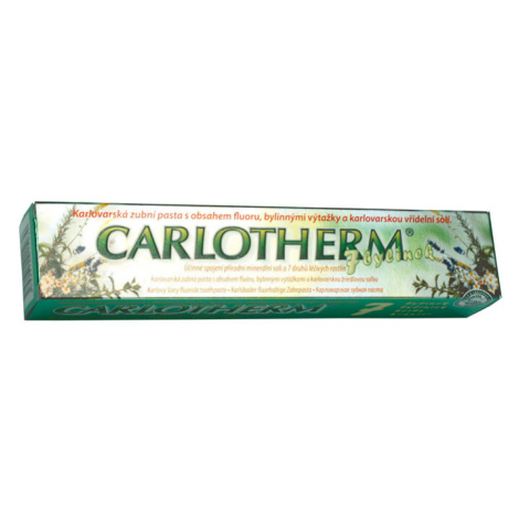 Carlotherm 7 bylinek zubní pasta 100ml Vřídlo