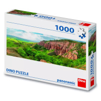 Puzzle panoramic 1000 dílků Červená rokle 1000