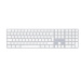APPLE Magic Keyboard with Numeric Keypad Silver- Intl Layout