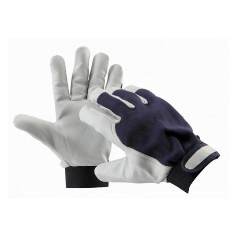 Montážní kombinované rukavice PELICAN BLUE Červa
