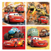 Puzzle Cars Disney Progressive Educa 12-16-20-25 dílků v kufříku