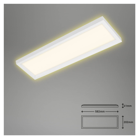Briloner LED stropní světlo 7365, 58 x 20 cm, bílá
