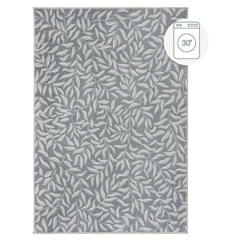 Světle zelený pratelný koberec s příměsí recyklovaných vláken 80x150 cm Wallace – Flair Rugs
